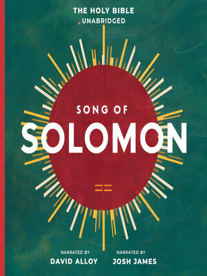 cover image of The Book of the Song of Solomon